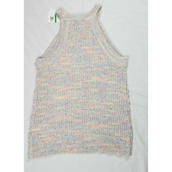 Ella Moss Sz. L Margie Stylish Cable Pattern Design Sweater Tank Top NWT - Picture 7 of 9
